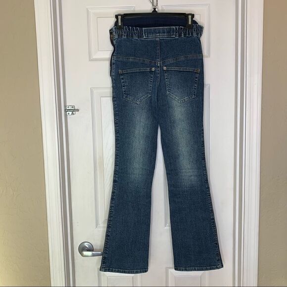 Angleiebe Maternity Jeans Full Belly Panel Size 7 - Picture 7 of 12